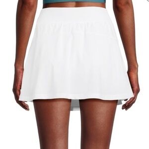 White tennis skirt. Lovely material.